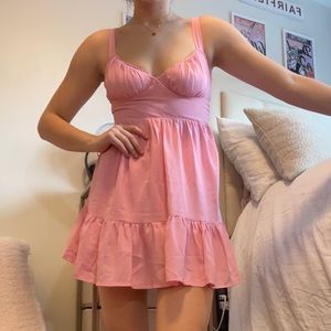 Princess Polly Arialena Mini Dress Pink - Size 6